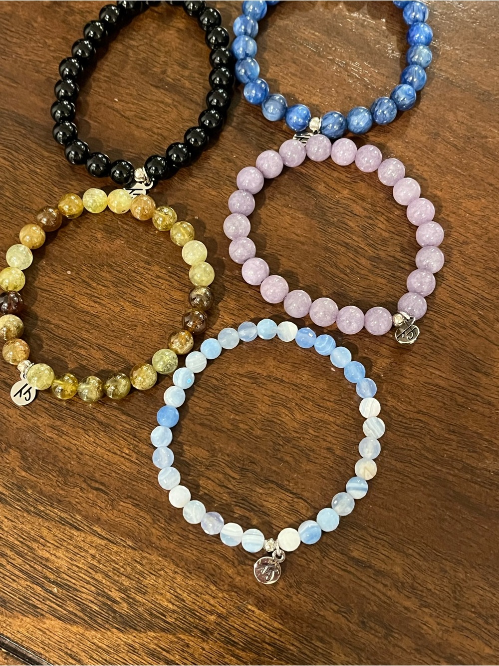 Tiffany Jazzelle set of 5 stackers .